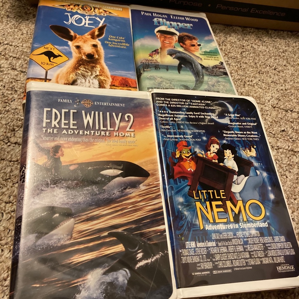 VCR movies